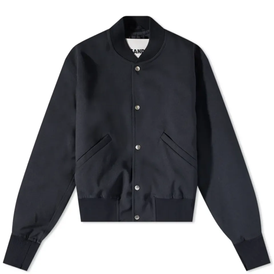 Gaberdine Bomber Jacket