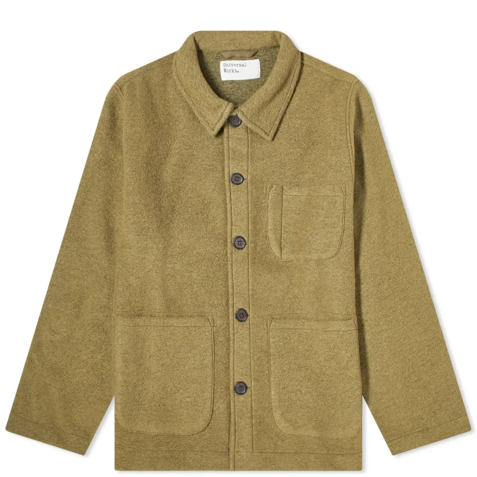 Wool Fleece Field Jacket