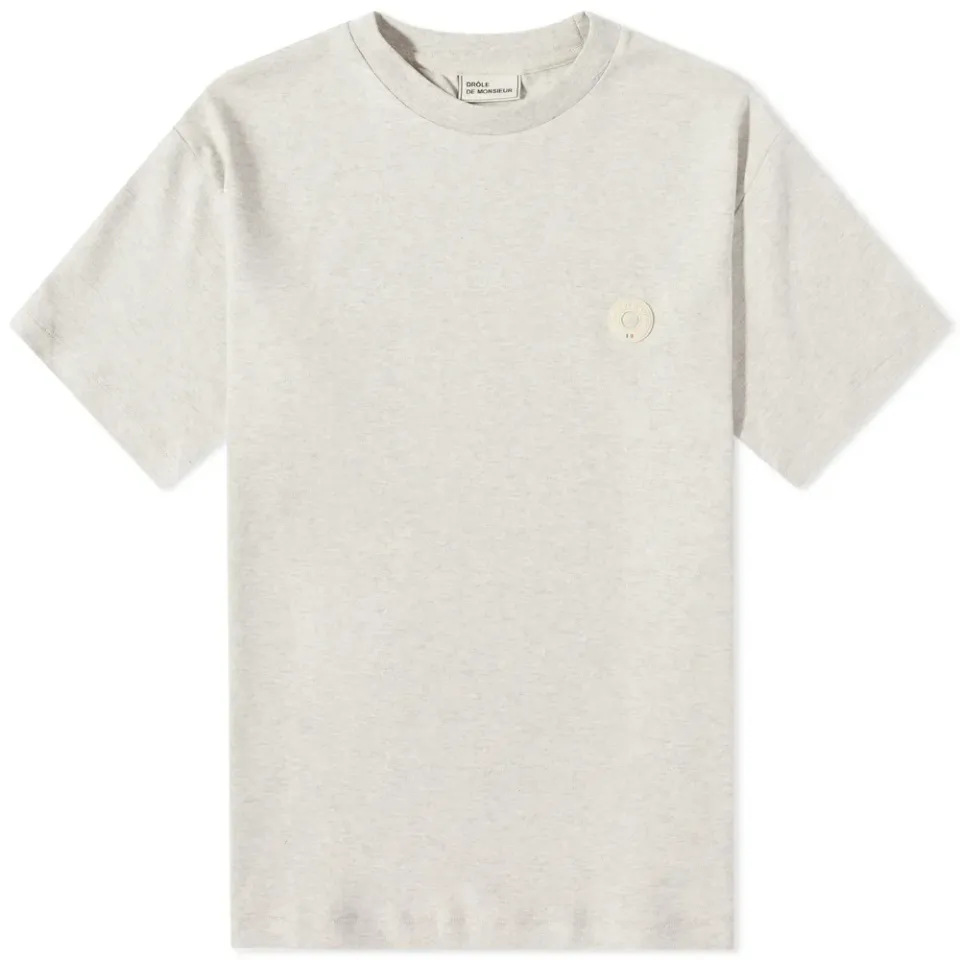 Drôle de Monsieur Back Print Slogan T-Shirt