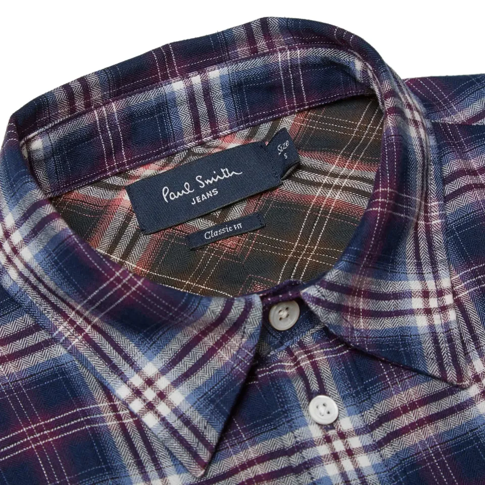 Classic Fit Western Check Shirt