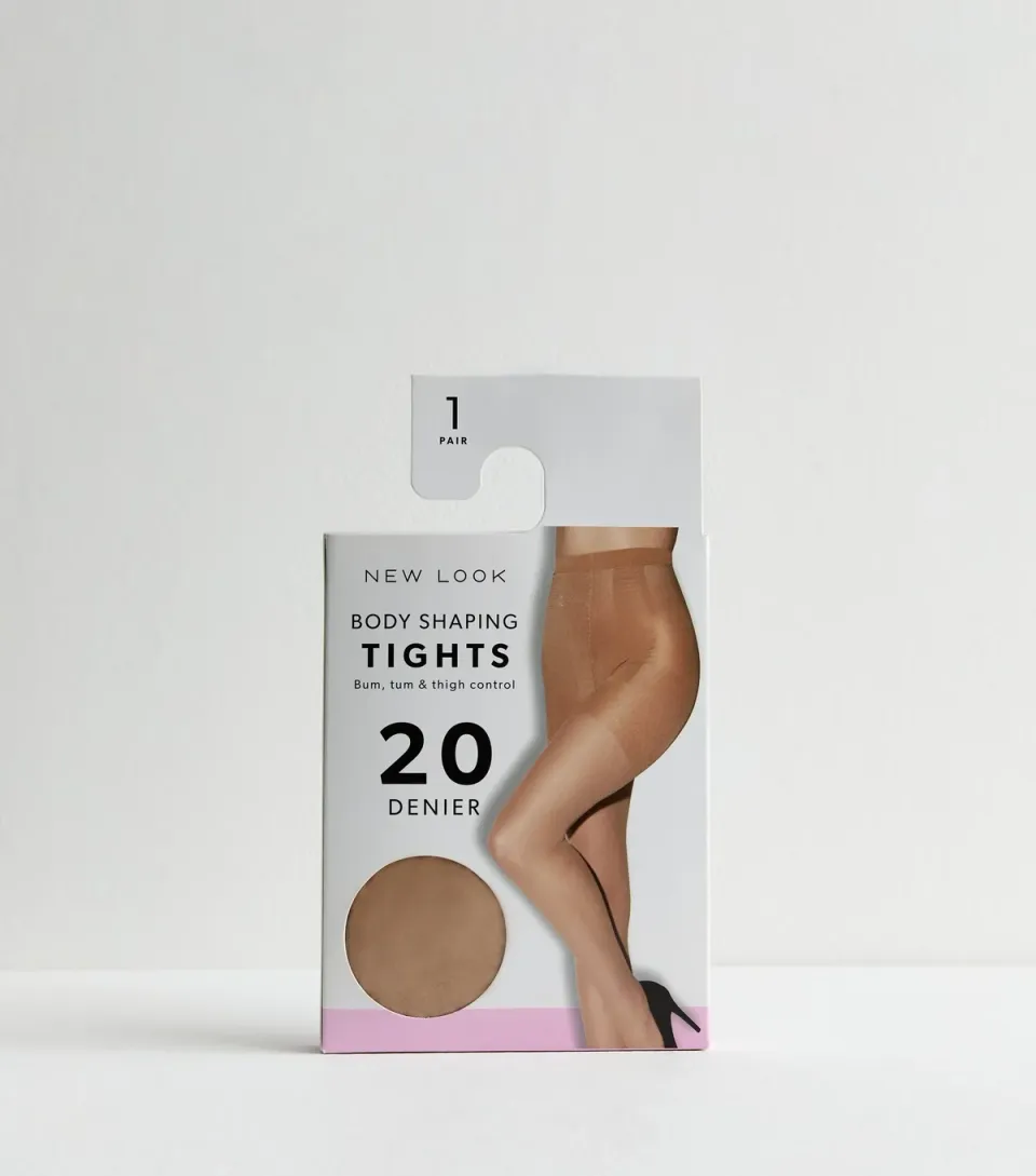Premium Tan 20 Denier Body Shaping Tights