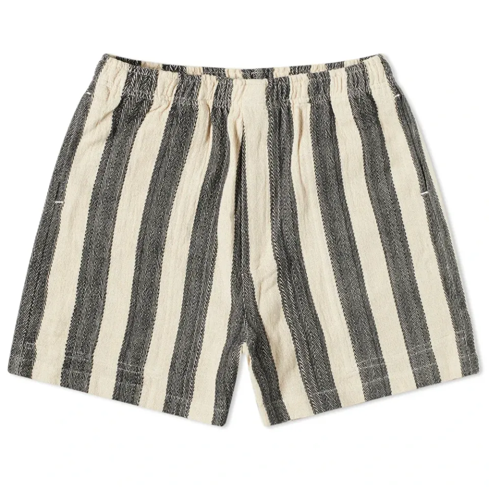 Beach Stripe Rugby Shorts