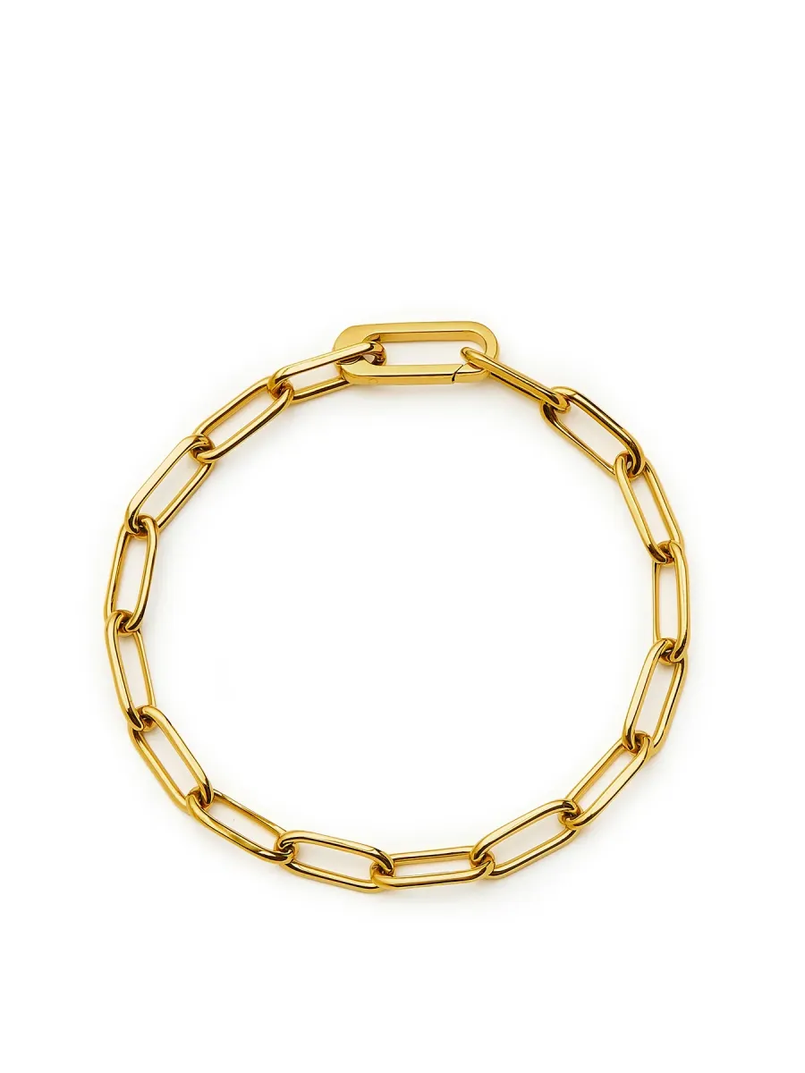 Mini Paperclip Chain Bracelet