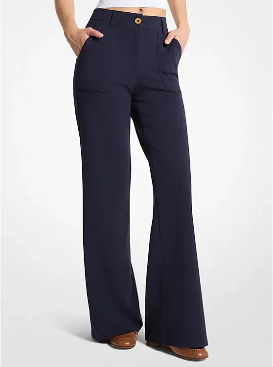 Scuba Crepe Bootcut Pants