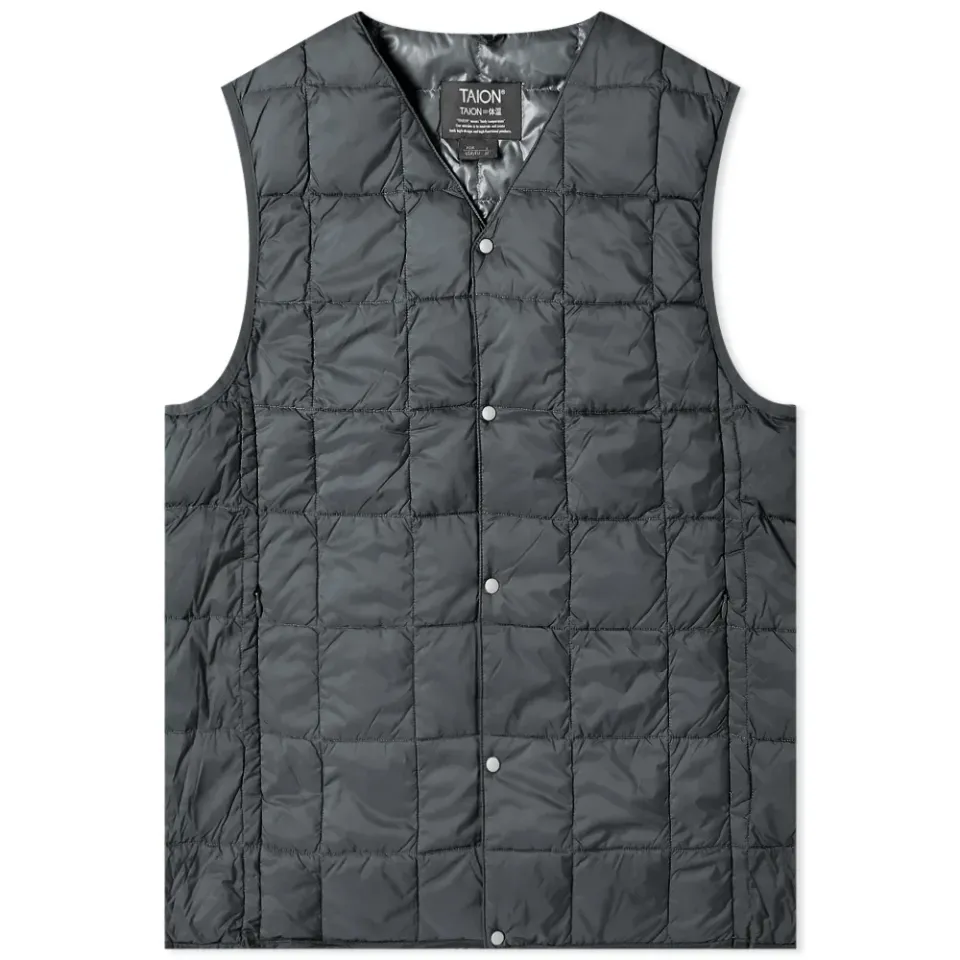 V-Neck Down Vest