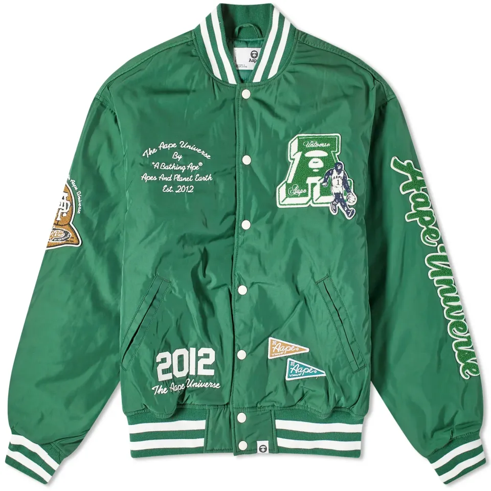 AAPE College Varsity Jacket