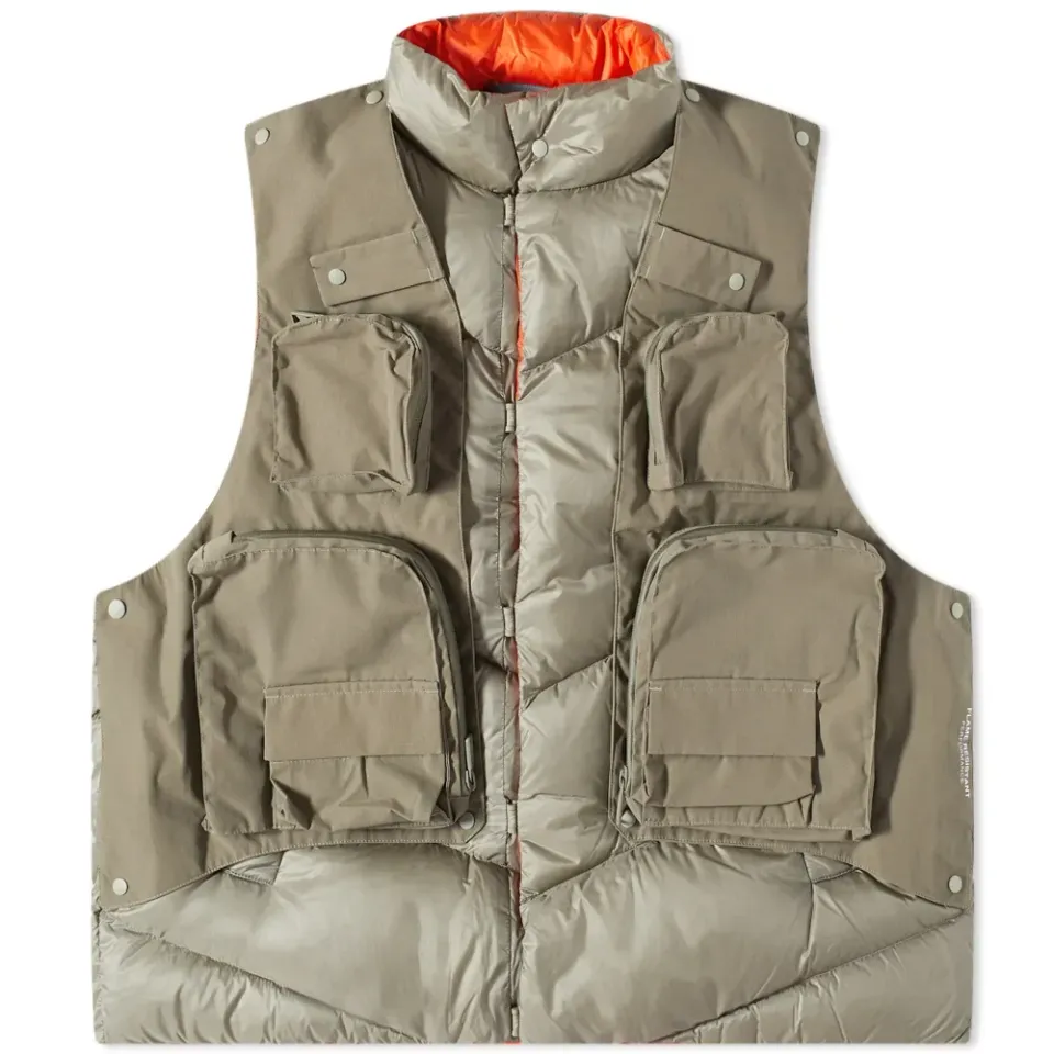 F/CE. 2 Way Diagnoal Down Vest