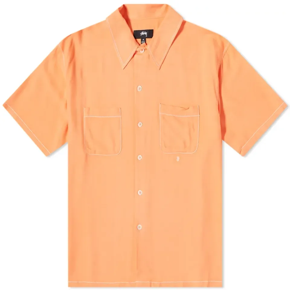 Contrast Pick Stitched Shirt