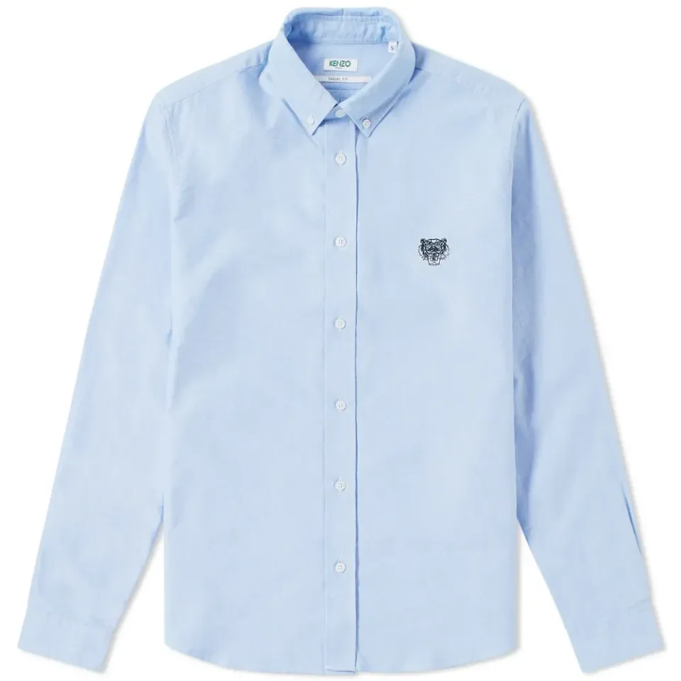 Button Down Tiger Twill Shirt