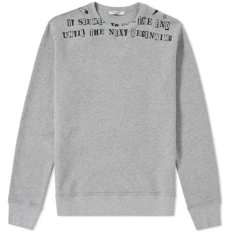 Jamie Reid Punk Poem Crew Sweat