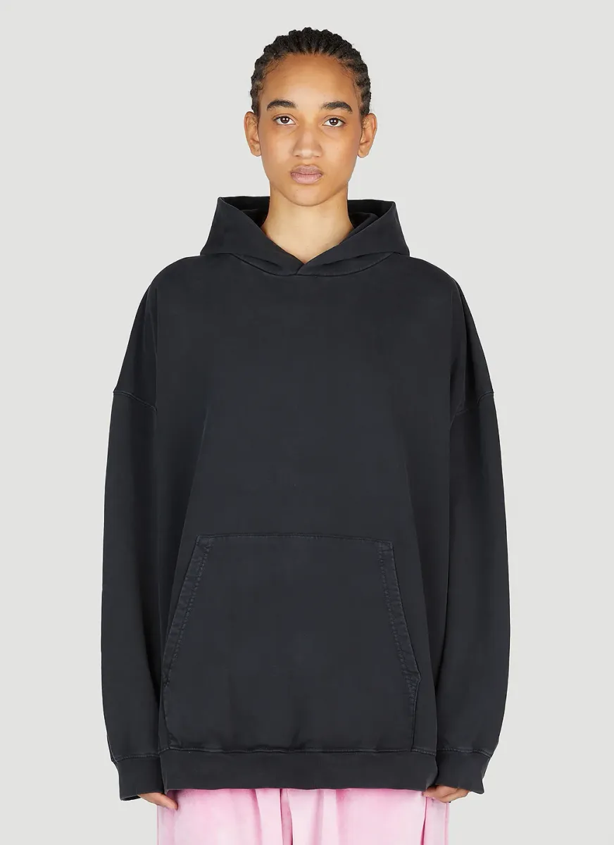 Large Fit Hooded Sweatshirt