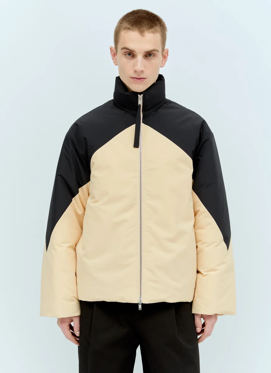 Contrast Down Jacket