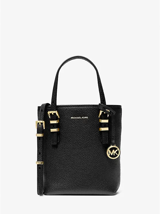 Quinn Extra-Small Pebbled Leather Tote Bag
