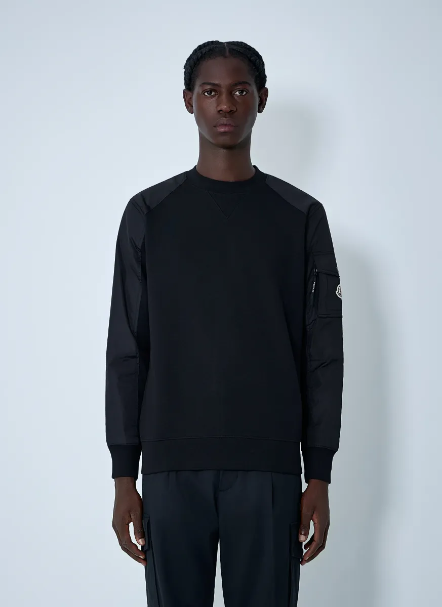 Logo Motif Sweatshirt