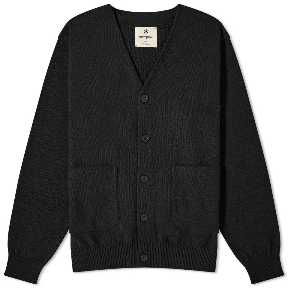 Co/Pe Knit Cardigan