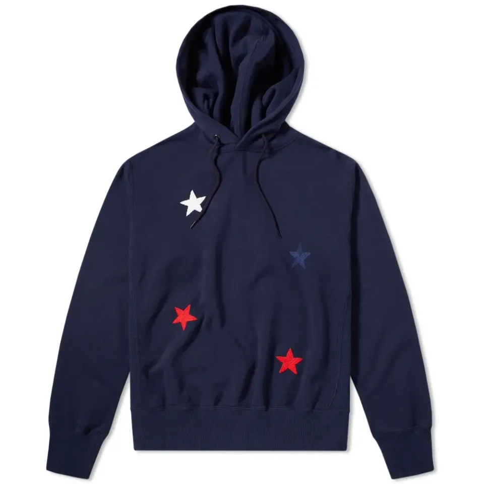 SOPHNET. Star Embroidery Hoody