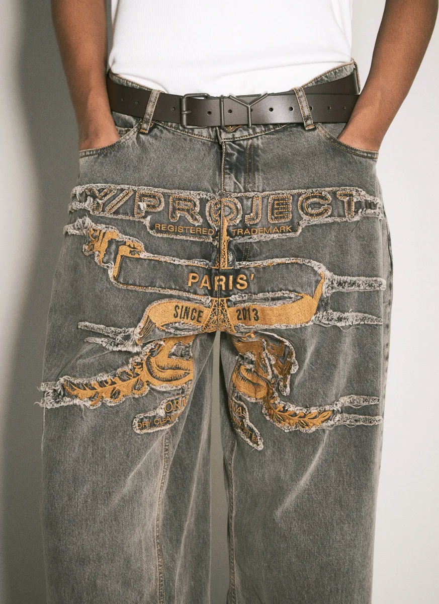Y Leather Belt