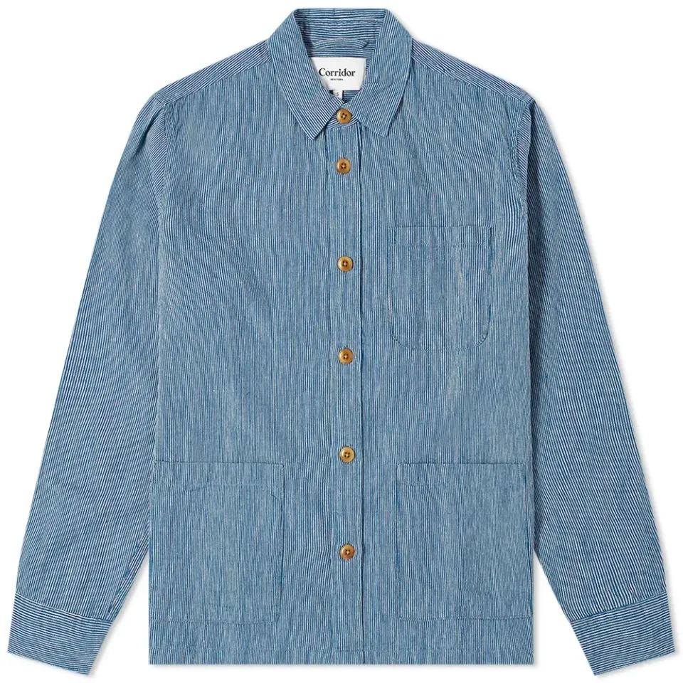 Ticking Stripe Overshirt