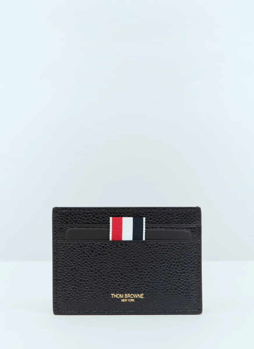 Leather And Canvas Cardholder