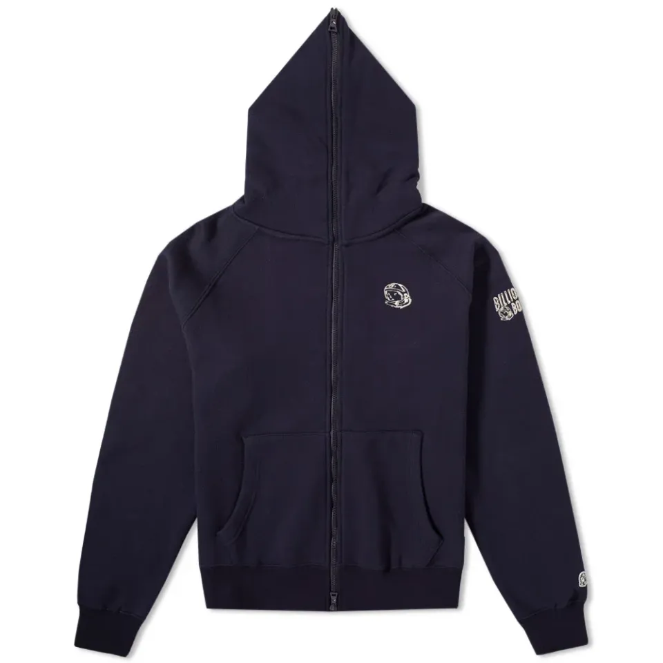 Rib Knit Full Zip Hoody