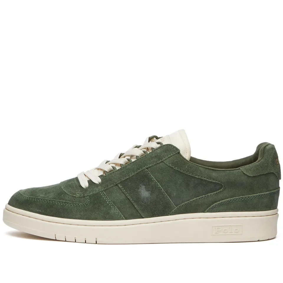 Suede Polo Court Sneaker