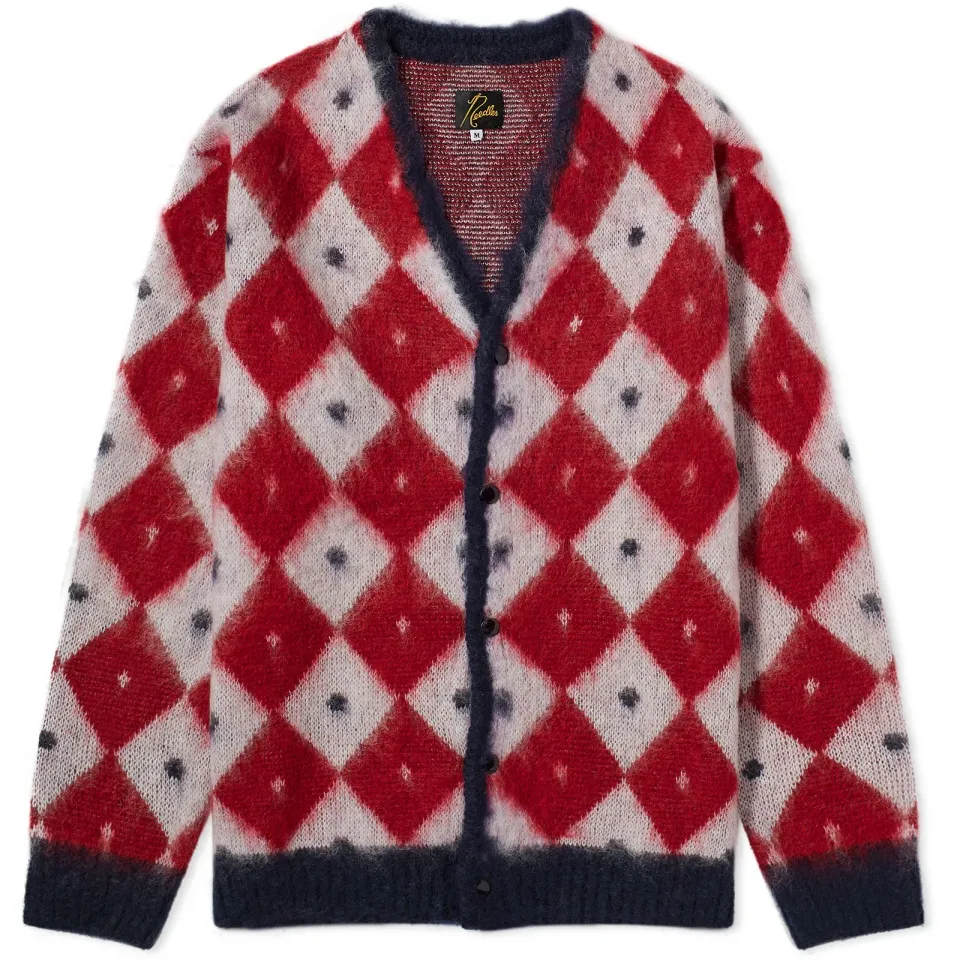 Diamond Mohair Cardigan