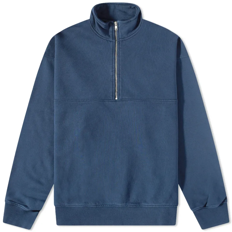 Organic Quarter Zip Popover Sweat