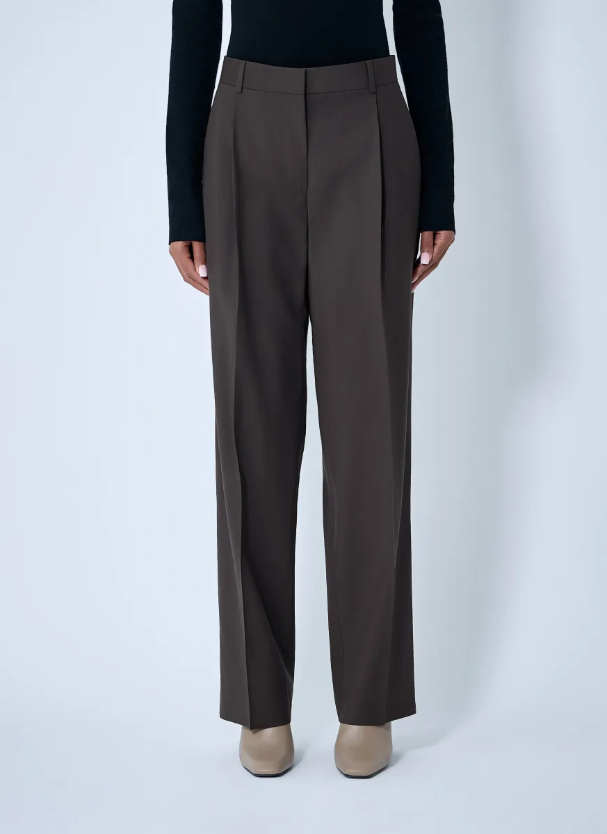 Pleated Pants