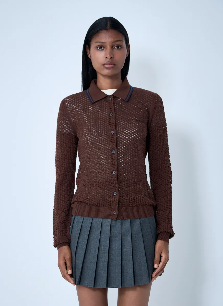 Open-Knit Cardigan