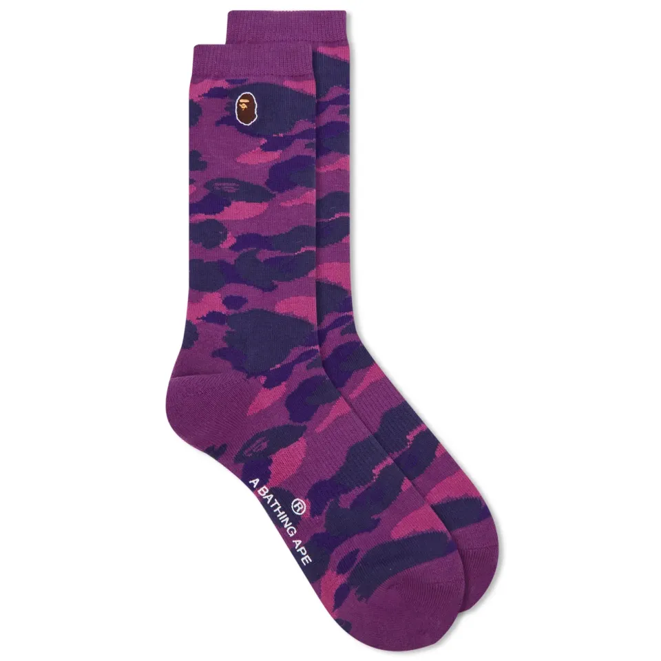 Colour Camo One Point Socks