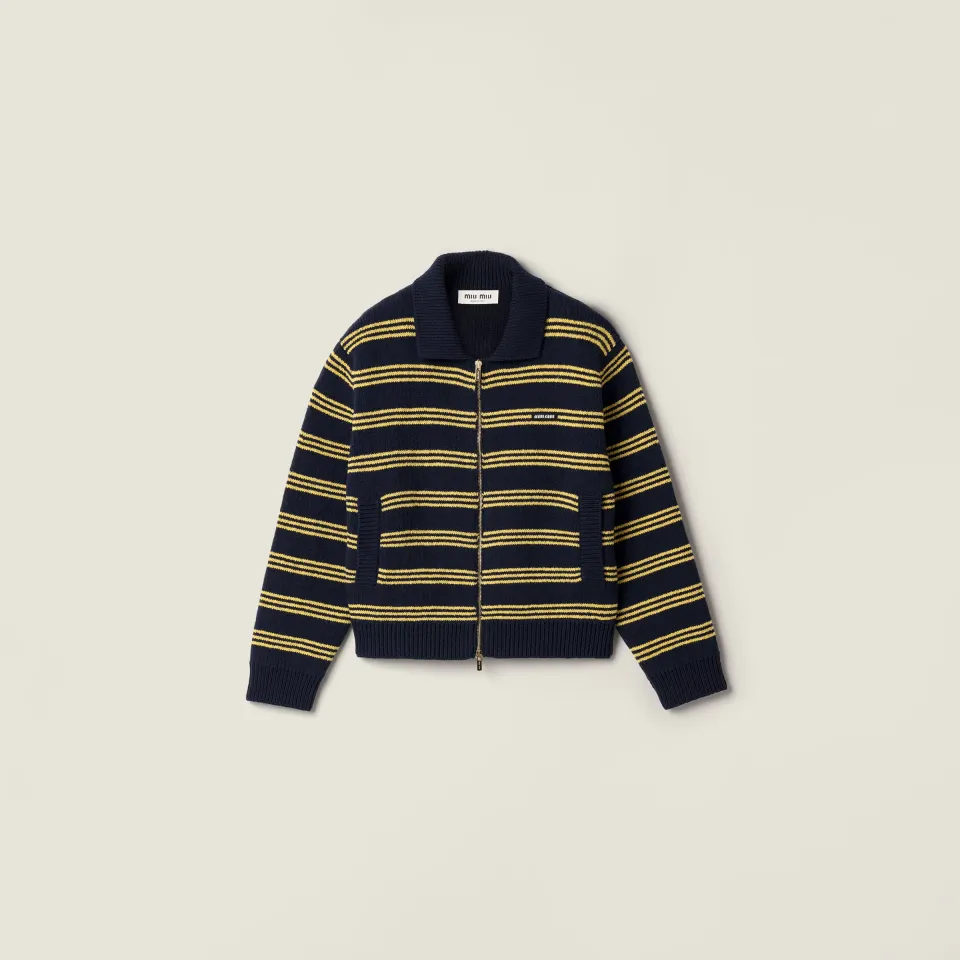 Wool and cashmere cardigan