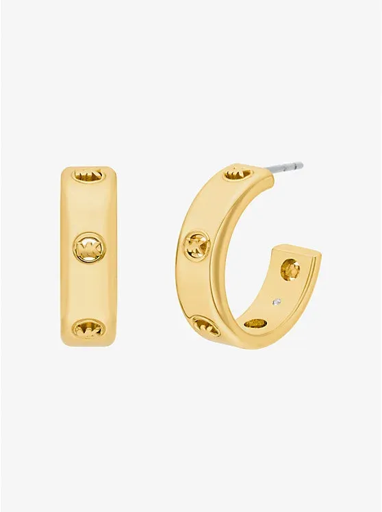 Logo Huggie Earrings