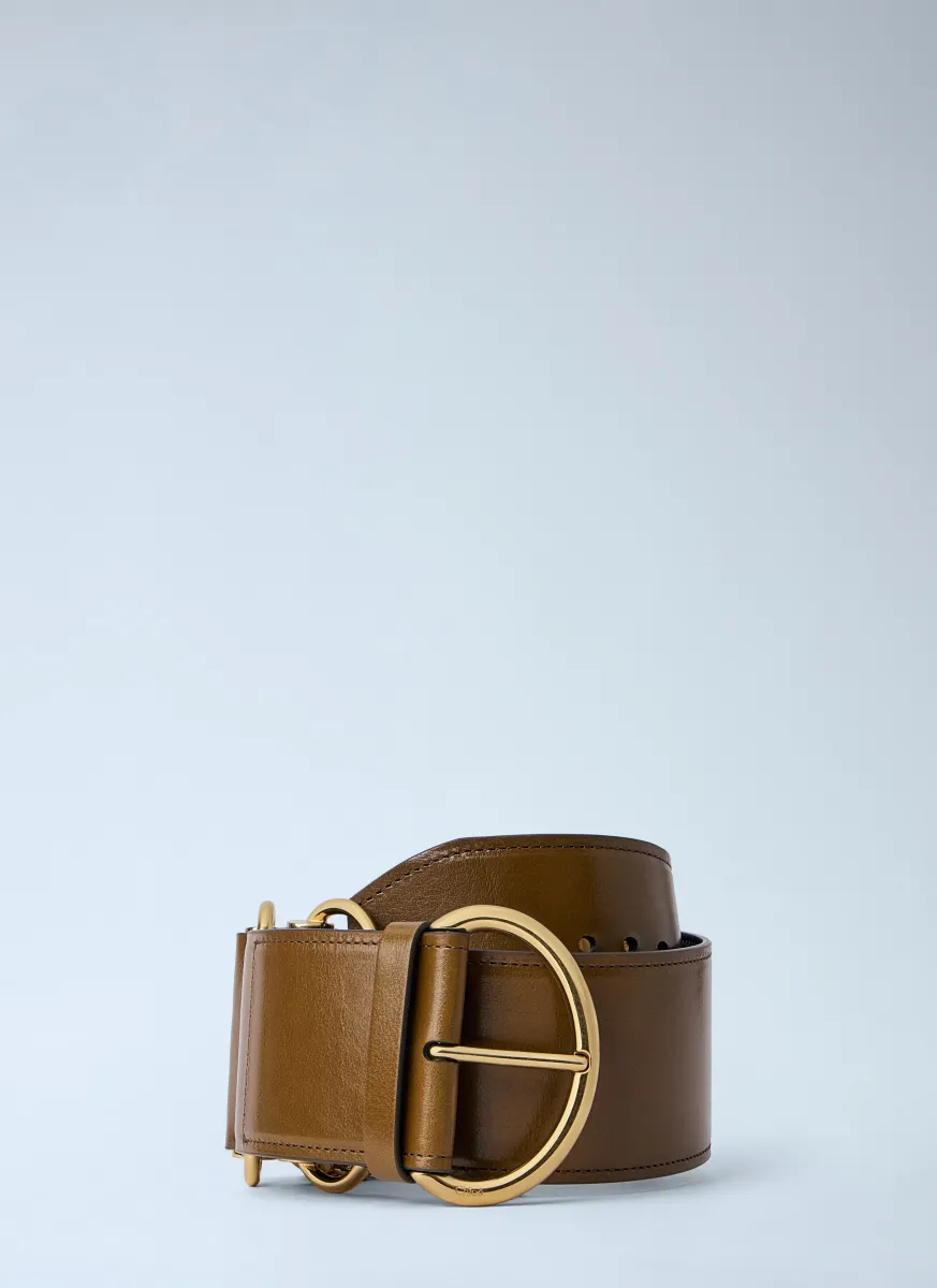 Chain Detail Wide Belt