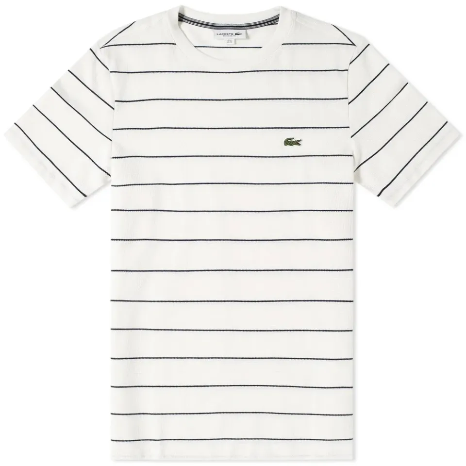 Stripe Pique Tee