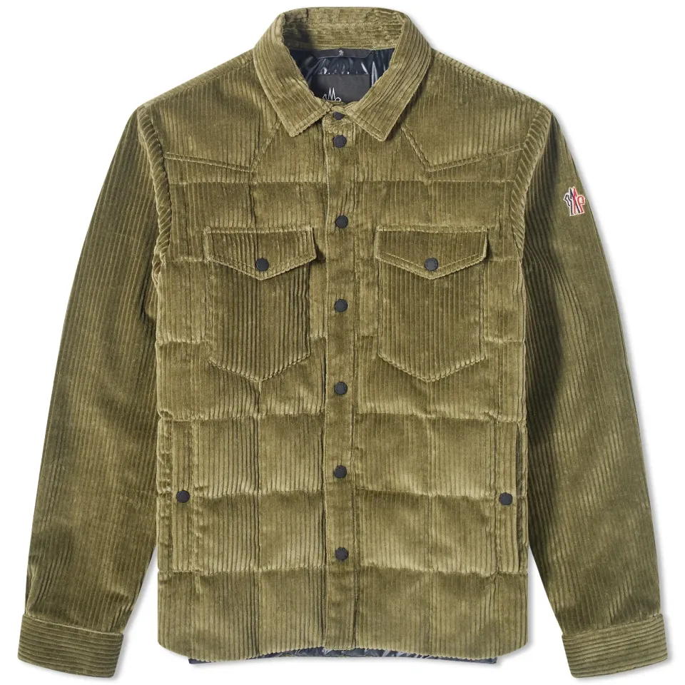 Gelt Corduroy Padded Shirt Jacket