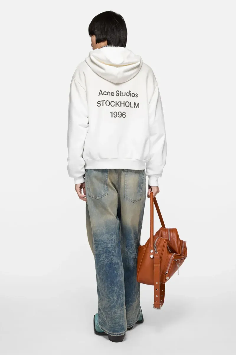Fleece logo hoodie
