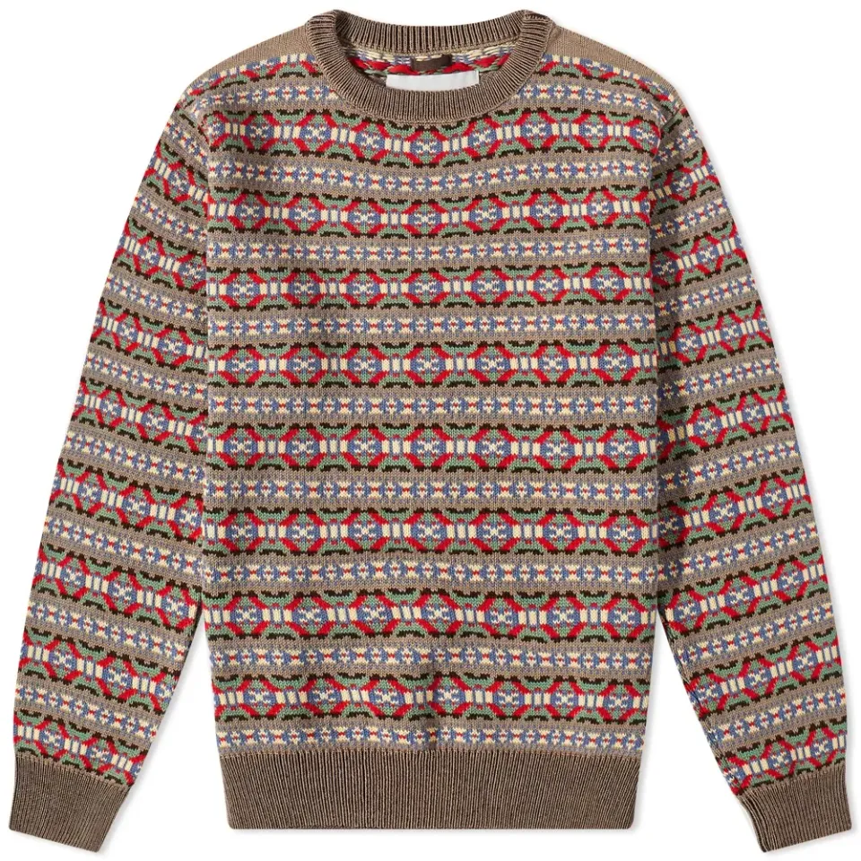 Delhi Fairisle Crew Knit