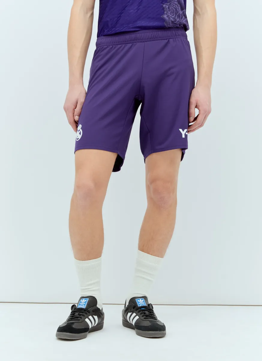 Logo Print Drawstring Shorts