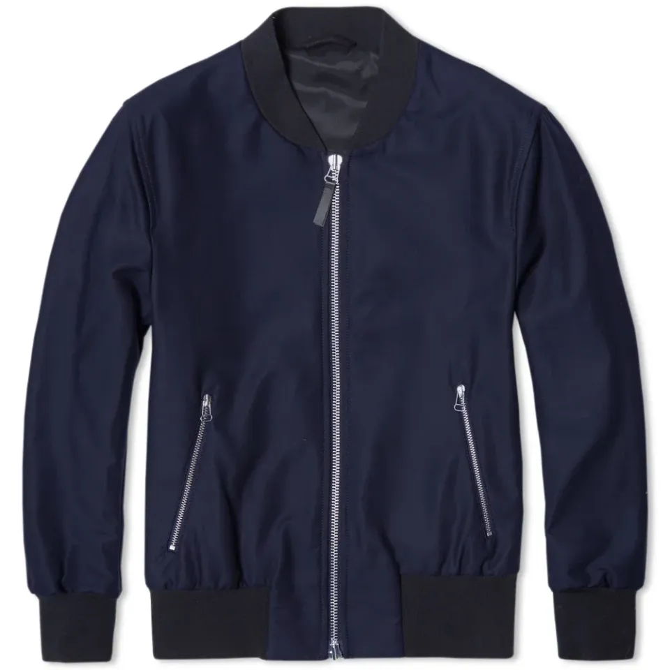 AMI Drill Cotton Bomber Jacket