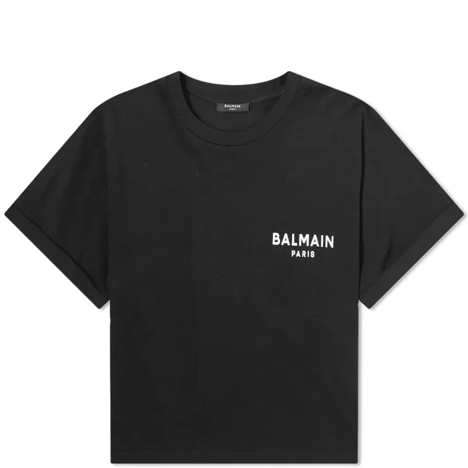 Cropped Small Logo Tee