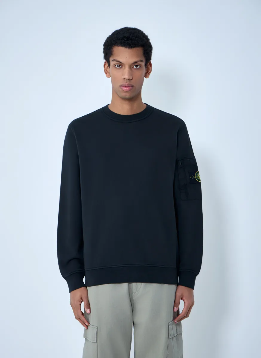 Logo Motif Sweatshirt