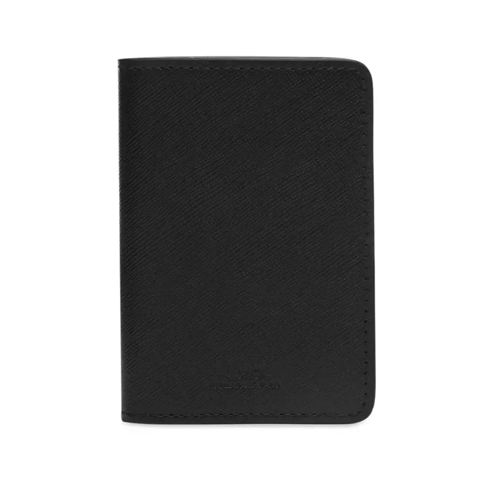 A.P.C. Stefan Embossed Leather Card Holder