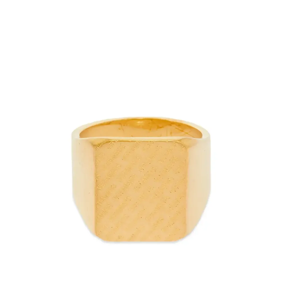 Monogram Logo Ring