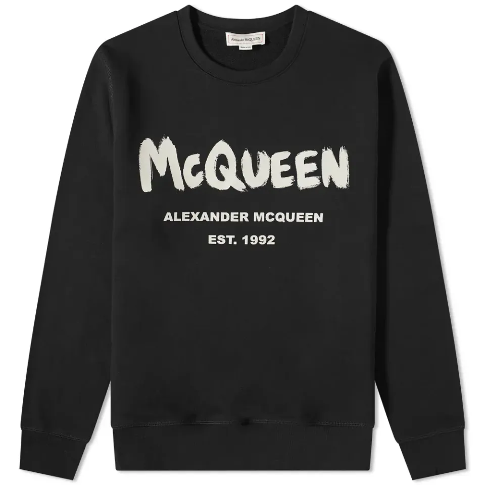 Graffiti Logo Crew Sweat