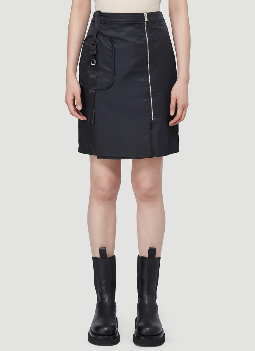 Zip-Up Skirt