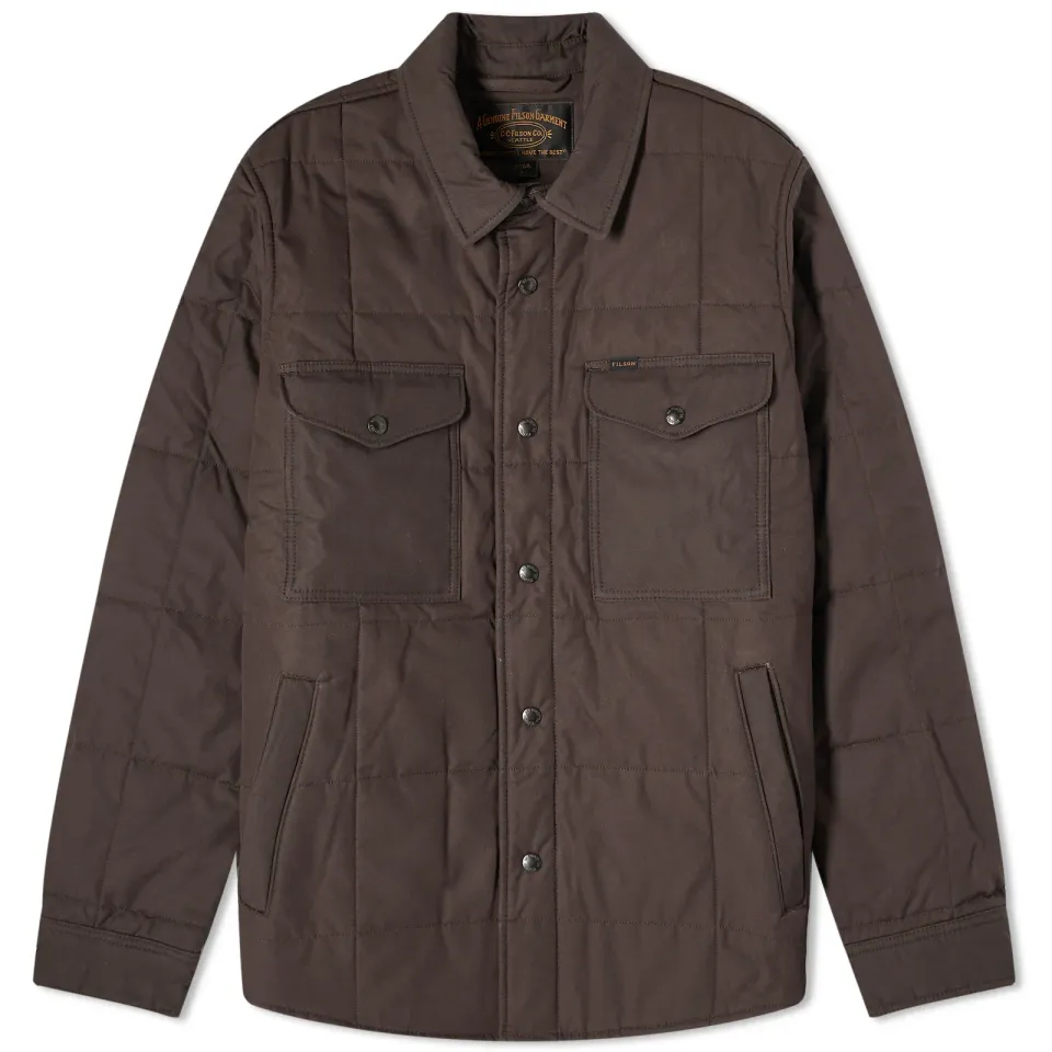 Cover Cloth Quilted Shirt Jacket