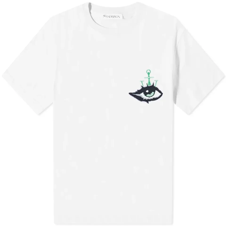 Eye Embroidered Logo T-Shirt