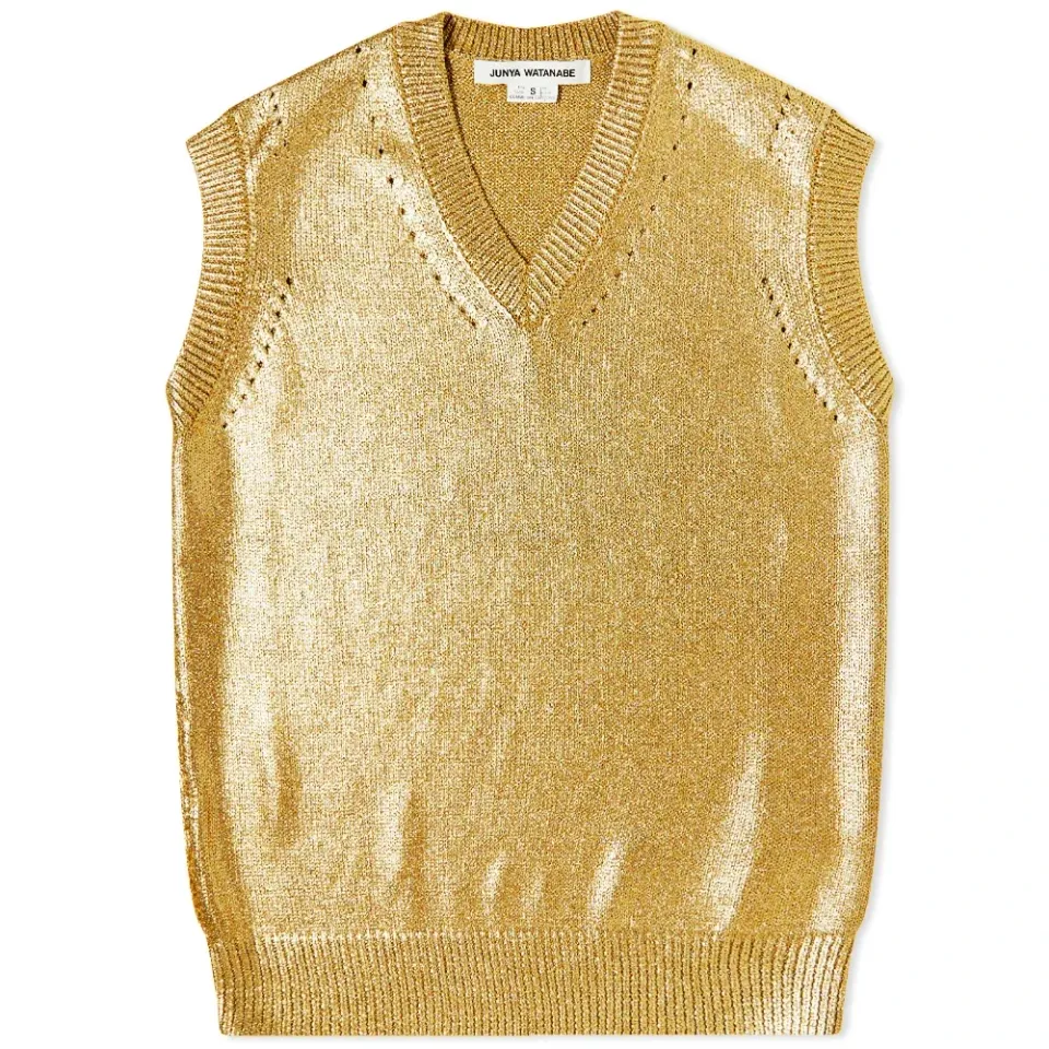 Foil Knitted Tank Top