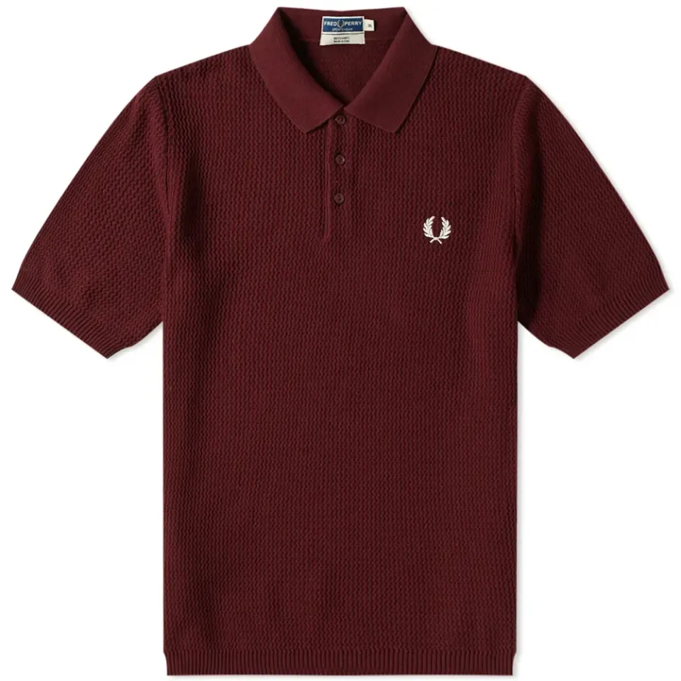 Fred Perry Texture Knit Polo