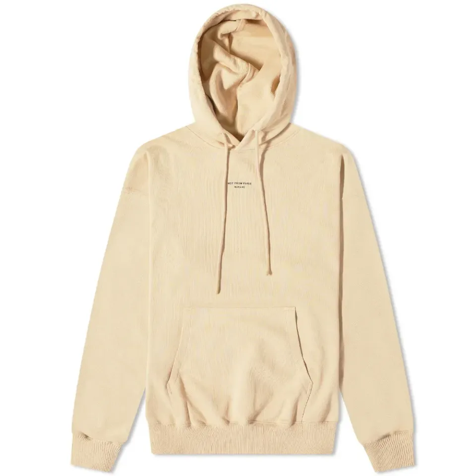 Drôle de Monsieur Centre Logo Popover Hoodie